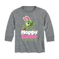 thumbnail image 1 of Monsters Inc - Hoppy Easter Mike - Toddler And Youth Long Sleeve Graphic T-Shirt, 1 of 4
