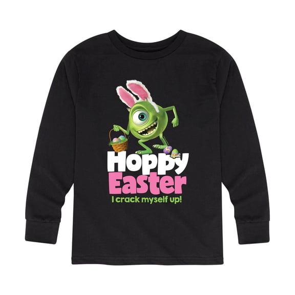 Monsters Inc - Hoppy Easter Mike - Toddler And Youth Long Sleeve Graphic T-Shirt