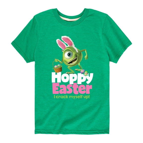 Monsters Inc - Hoppy Easter Mike - Toddler And Youth Short Sleeve Graphic T-Shirt