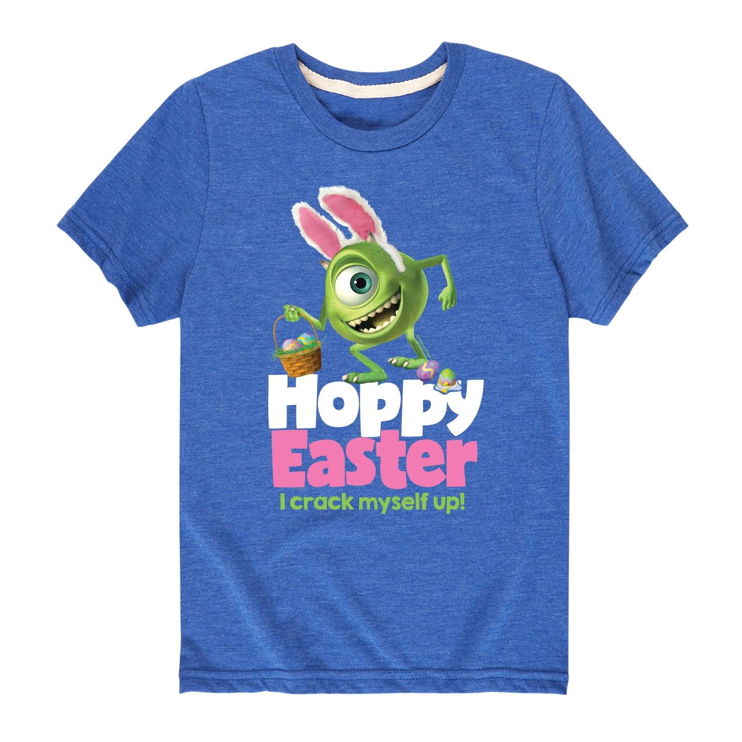 Monsters Inc - Hoppy Easter Mike - Toddler And Youth Short Sleeve 