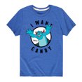 thumbnail image 1 of Monsters Inc - I Want Candy - Toddler And Youth Short Sleeve Graphic T-Shirt, 1 of 5