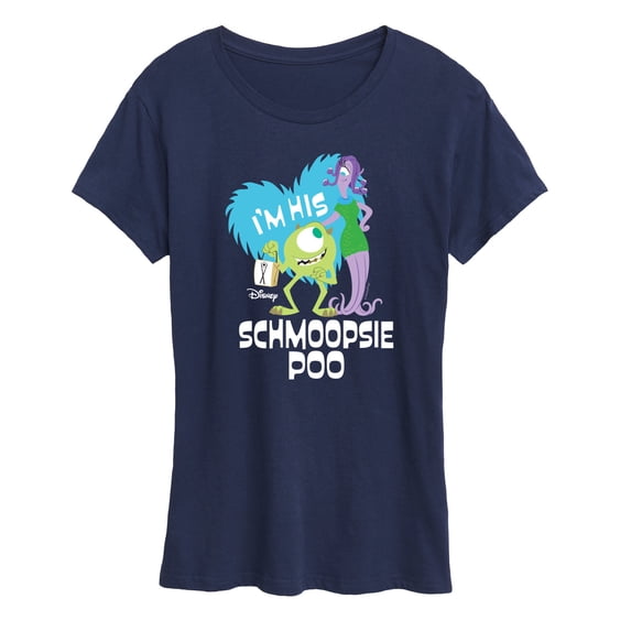 Monsters Inc - I'm His Schmoopsie Poo - Women's Short Sleeve Graphic T-Shirt