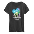 thumbnail image 1 of Monsters Inc - I'm His Schmoopsie Poo - Women's Short Sleeve Graphic T-Shirt, 1 of 4