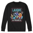 thumbnail image 1 of Monsters Inc.  - Laughs In Progress  - Men's Crew Neck Fleece Pullover, 1 of 5