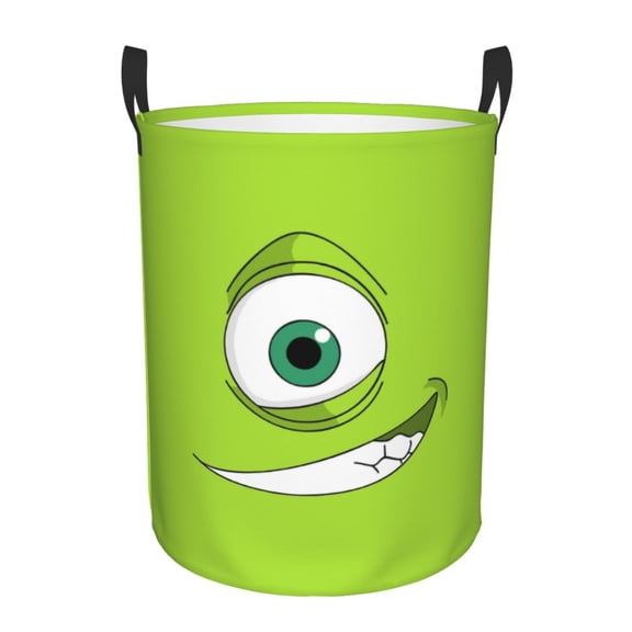Monsters Inc Laundry Hamper,Collapsible Laundry Basket Hamper with Handles Waterproof Clothes Hamper for Easy Storage