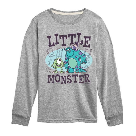 Monsters Inc - Little Monster Boys' Long Sleeve Graphic T-Shirt