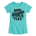 thumbnail image 1 of Monsters Inc. - Mad Flex Sully - Toddler & Youth Girls Short Sleeve Graphic T-Shirt, 1 of 5