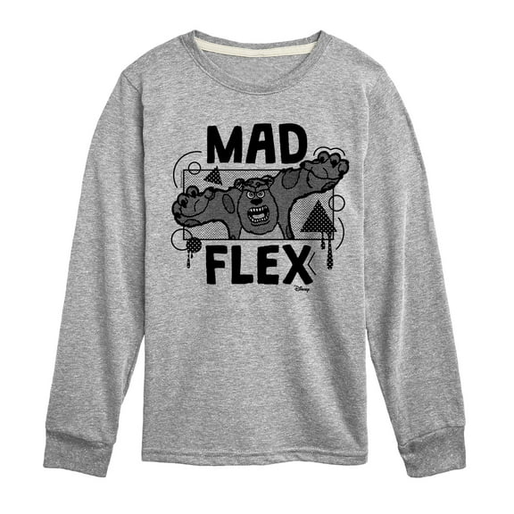 Monsters Inc. - Mad Flex Sully - Toddler & Youth Long Sleeve Graphic T-Shirt