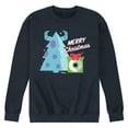 thumbnail image 1 of Monsters Inc - Merry Christmas Monsters Inc - Men's Crew Neck Fleece Pullover, 1 of 5