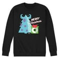 thumbnail image 1 of Monsters Inc - Merry Christmas Monsters Inc - Men's Crew Neck Fleece Pullover, 1 of 5