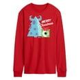 thumbnail image 1 of Monsters Inc - Merry Christmas Monsters Inc - Men's Long Sleeve T-Shirt, 1 of 4
