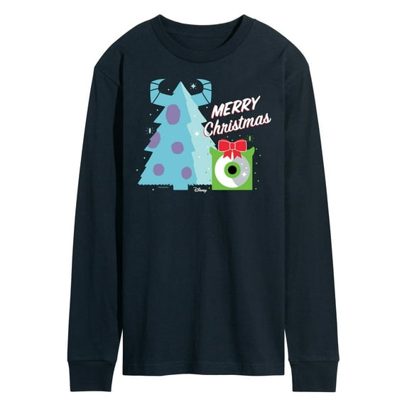 Monsters Inc - Merry Christmas Monsters Inc - Men's Long Sleeve T-Shirt