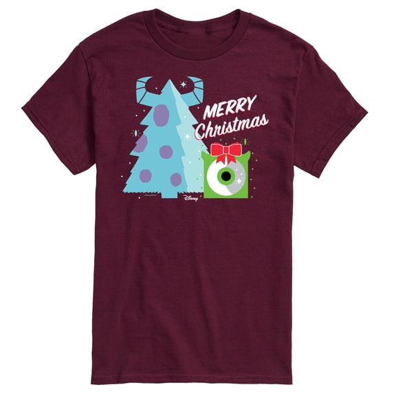 Monsters Inc - Merry Christmas Monsters Inc - Men's Short Sleeve Graphic T-Shirt