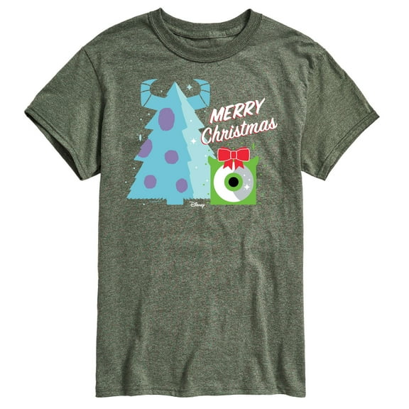 Monsters Inc - Merry Christmas Monsters Inc - Men's Short Sleeve Graphic T-Shirt