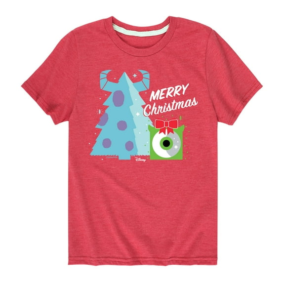 Monsters Inc - Merry Christmas Monsters Inc - Toddler And Youth Short Sleeve Graphic T-Shirt
