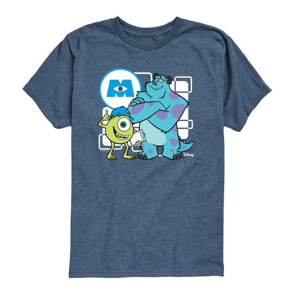 Monsters Inc - Mike And Sully - Toddler Boys Short Sleeve Graphic T-Shirt