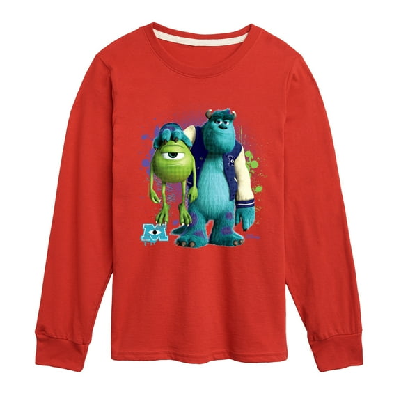 Monsters Inc. - Mike And Sully  - Toddler & Youth Long Sleeve Graphic T-Shirt
