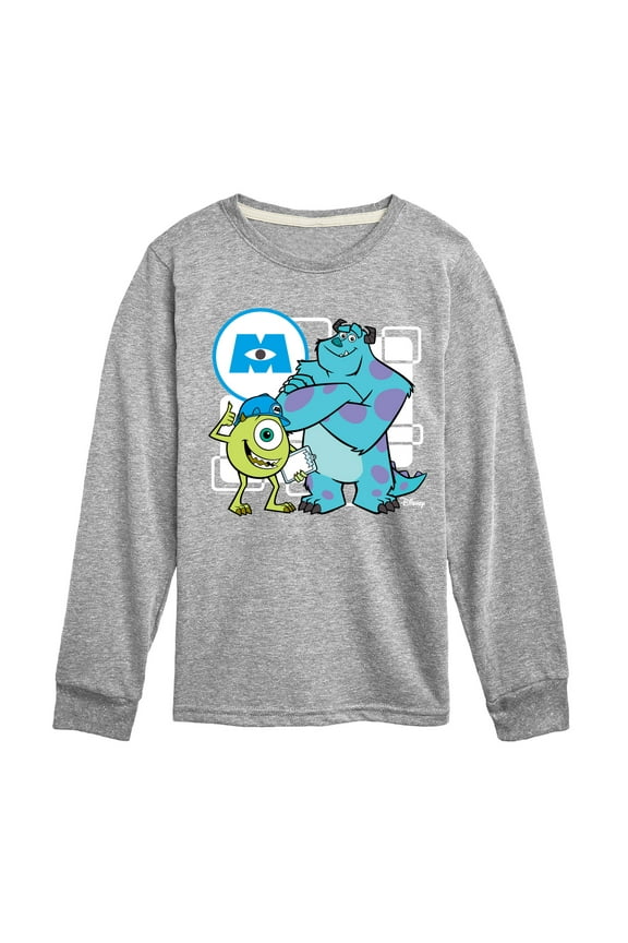 Monsters Inc. - Mike And Sully - Toddler & Youth Long Sleeve Graphic T-Shirt