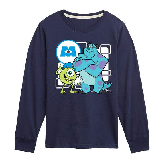 Monsters Inc. - Mike And Sully - Toddler & Youth Long Sleeve Graphic T-Shirt