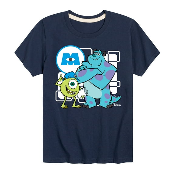 Monsters Inc. - Mike And Sully - Toddler & Youth Short Sleeve Graphic T-Shirt
