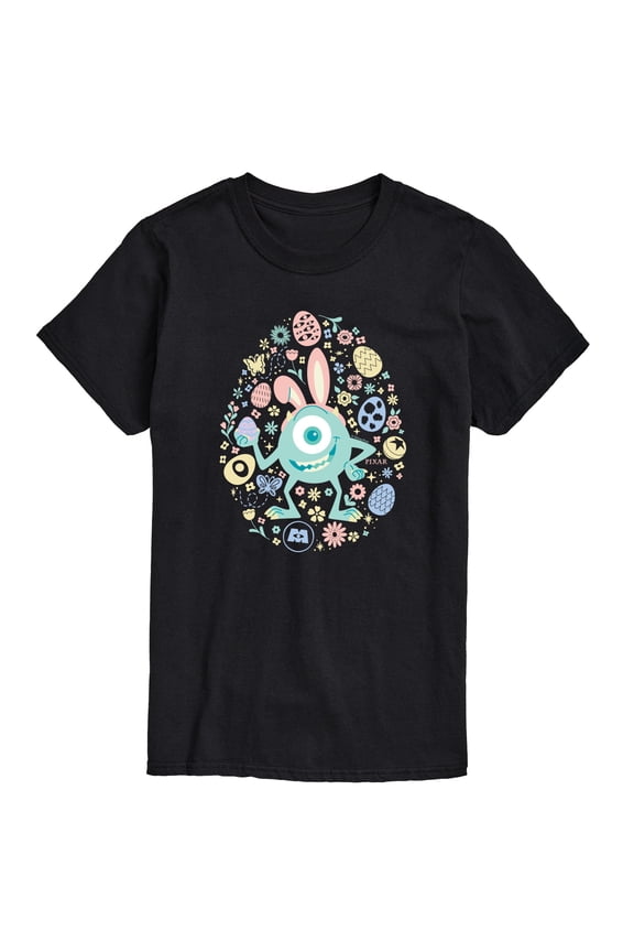 Monsters Inc - Mike Easter Egg - Men's Short Sleeve Graphic T-Shirt