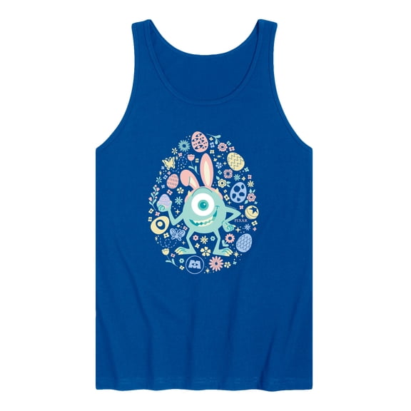 Monsters Inc - Mike Easter Egg - Men's Sleeveless Graphic Tank