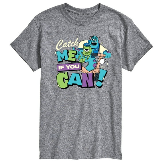 Monsters Inc - Mike Sully Catch Me If You Can - Men's Short Sleeve Graphic T-Shirt