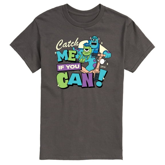 Monsters Inc - Mike Sully Catch Me If You Can - Men's Short Sleeve Graphic T-Shirt