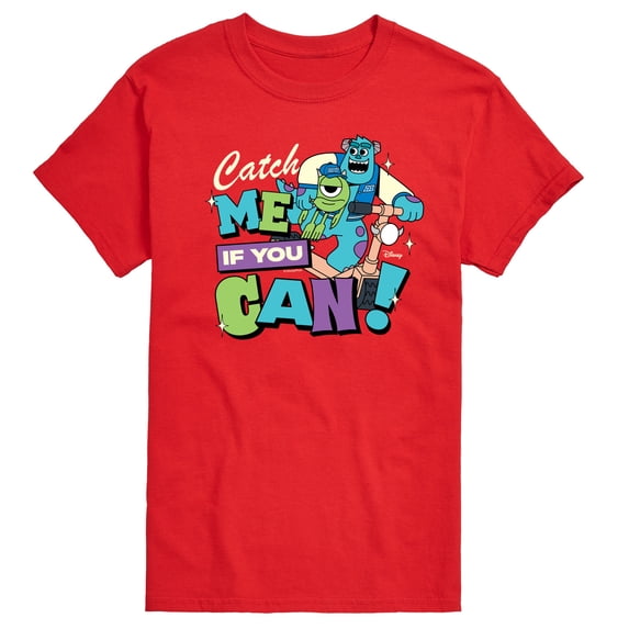 Monsters Inc - Mike Sully Catch Me If You Can - Men's Short Sleeve Graphic T-Shirt