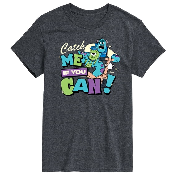 Monsters Inc - Mike Sully Catch Me If You Can - Men's Short Sleeve Graphic T-Shirt
