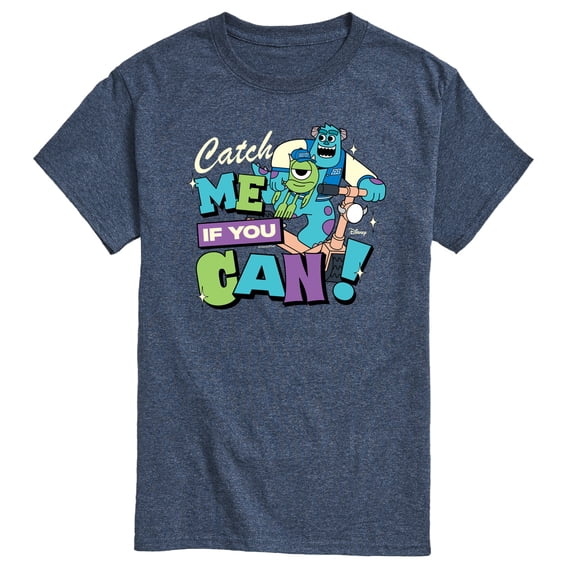 Monsters Inc - Mike Sully Catch Me If You Can - Men's Short Sleeve Graphic T-Shirt