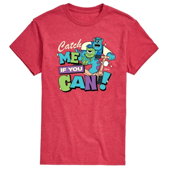 Monsters Inc - Mike Sully Catch Me If You Can - Men's Short Sleeve Graphic T-Shirt
