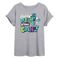 thumbnail image 1 of Monsters Inc - Mike Sully Catch Me If You Can - Women's Oversized Graphic T-Shirt, 1 of 4