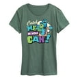 thumbnail image 1 of Monsters Inc - Mike Sully Catch Me If You Can - Women's Short Sleeve Graphic T-Shirt, 1 of 4