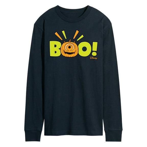 Monsters Inc - Mike Wazowski Jack O' Latern - Men's Long Sleeve T-Shirt