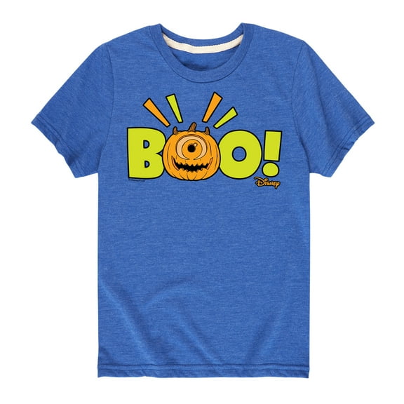 Monsters Inc - Mike Wazowski Jack O' Latern - Toddler And Youth Short Sleeve Graphic T-Shirt