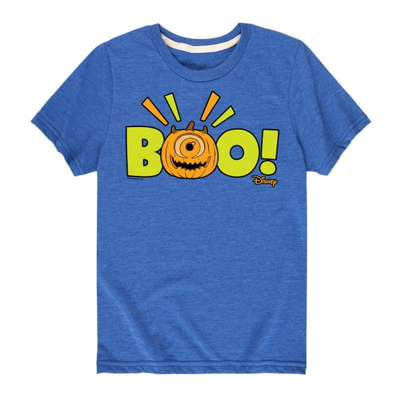 Monsters Inc - Mike Wazowski Jack O' Latern - Toddler And Youth Short Sleeve Graphic T-Shirt