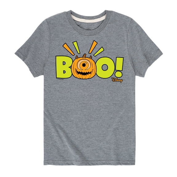Monsters Inc - Mike Wazowski Jack O' Latern - Toddler And Youth Short Sleeve Graphic T-Shirt
