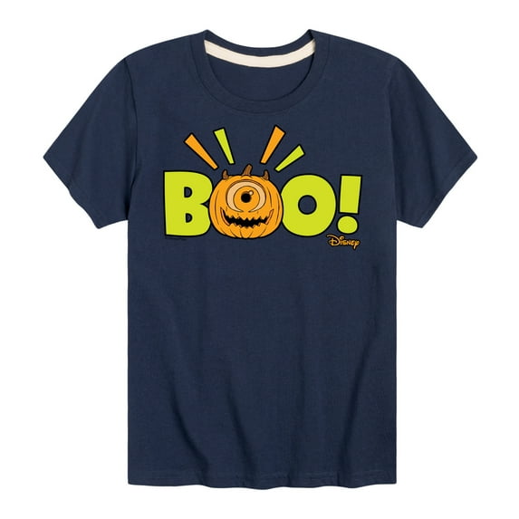 Monsters Inc - Mike Wazowski Jack O' Latern - Toddler And Youth Short Sleeve Graphic T-Shirt