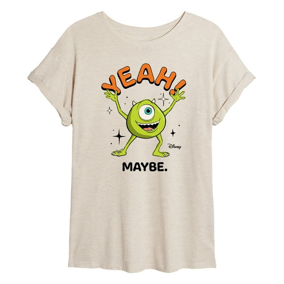 Monsters Inc. - Mike Yeah Maybe  - Juniors Ideal Flowy Muscle T-Shirt