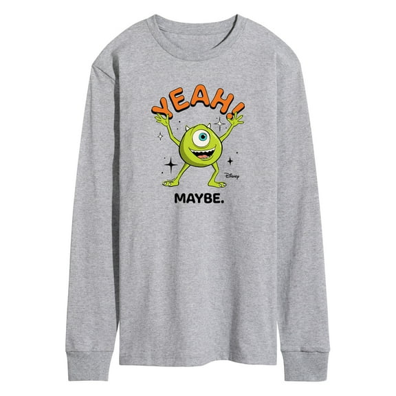 Monsters Inc. - Mike Yeah Maybe - Men's Long Sleeve T-Shirt