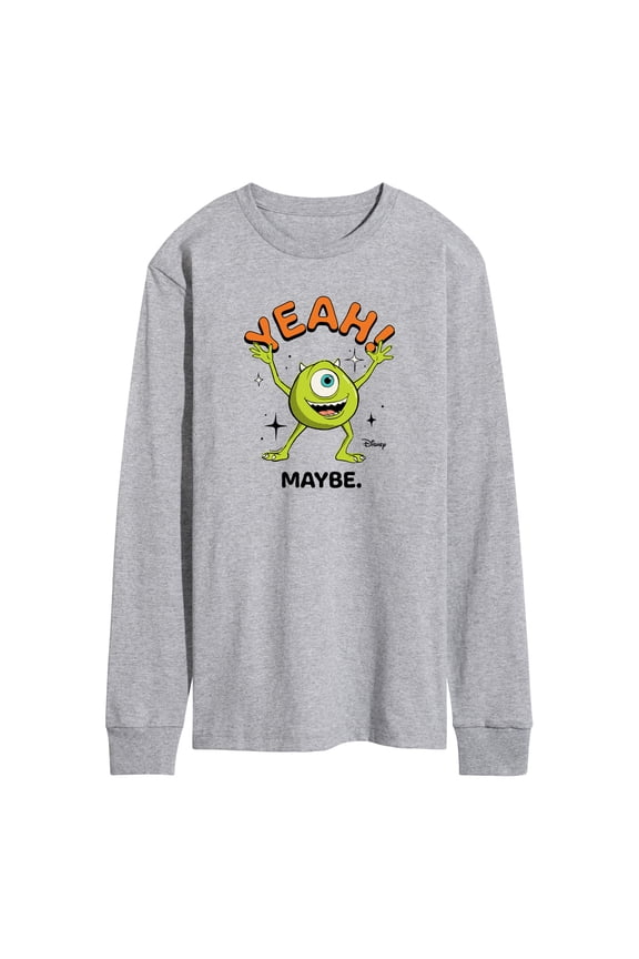 Monsters Inc. - Mike Yeah Maybe - Men's Long Sleeve T-Shirt