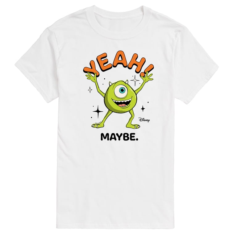 Monsters Inc. - Mike Yeah Maybe - Men's Short Sleeve Graphic T-Shirt -  Walmart.com