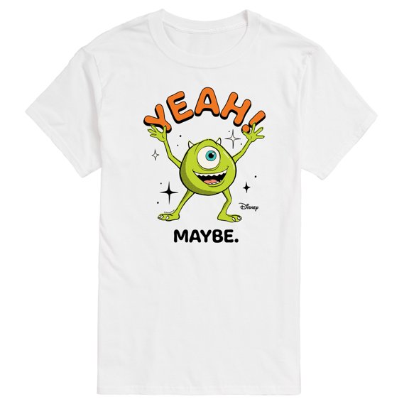 Monsters Inc. - Mike Yeah Maybe - Men's Short Sleeve Graphic T-Shirt