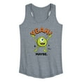 thumbnail image 1 of Monsters Inc. - Mike Yeah Maybe  - Women's Racerback Tank Top, 1 of 5