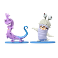 thumbnail image 1 of Monsters Inc, Mini Figurines, Cake Toppers Set of 2 - Randall and Boo, 1 of 3