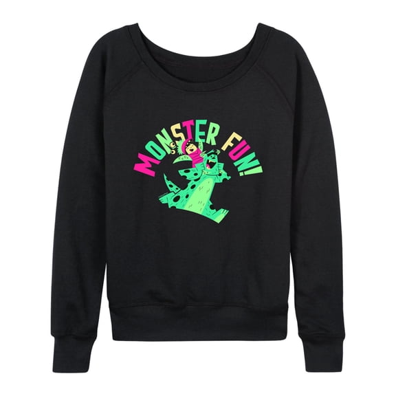 Monsters Inc - Monster Fun - Women's Lightweight French Terry Long Sleeve Shirt