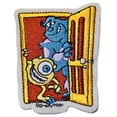 thumbnail image 1 of Monsters Inc Movie Sulley & Mike Characters 2 1/2" Tall Embroidered Patch, 1 of 1