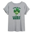 thumbnail image 1 of Monsters Inc - My Lucky Shirt - Women's Oversized T-Shirt, 1 of 4