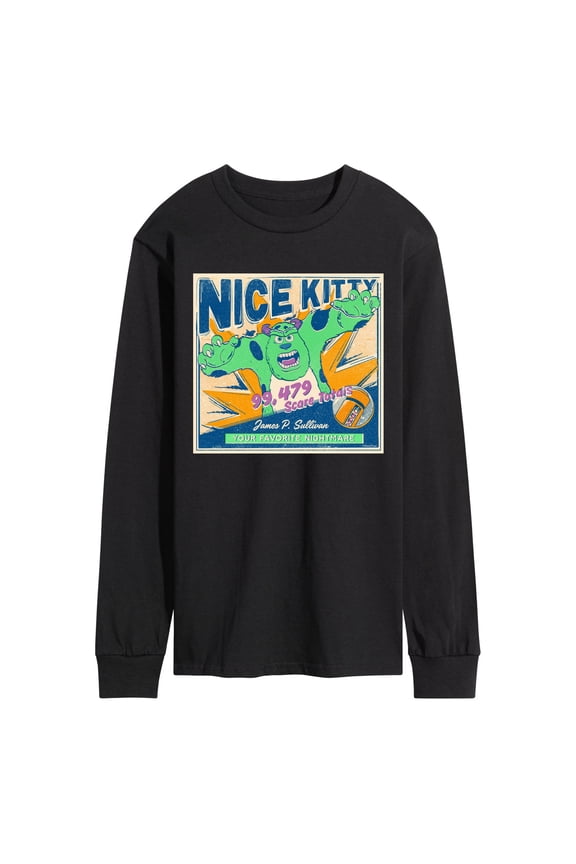 Monsters Inc - Nice Kitty - Men's Long Sleeve T-Shirt